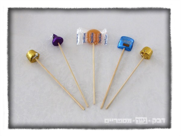 skewers with candies