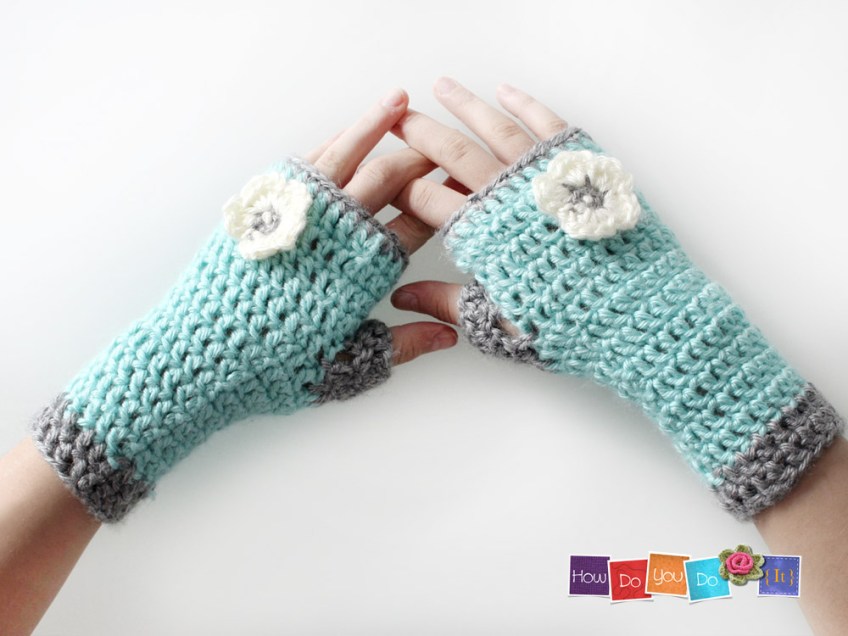 fingerless crochet pattern - youth