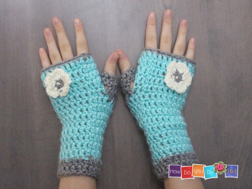 fingerless crochet pattern - youth