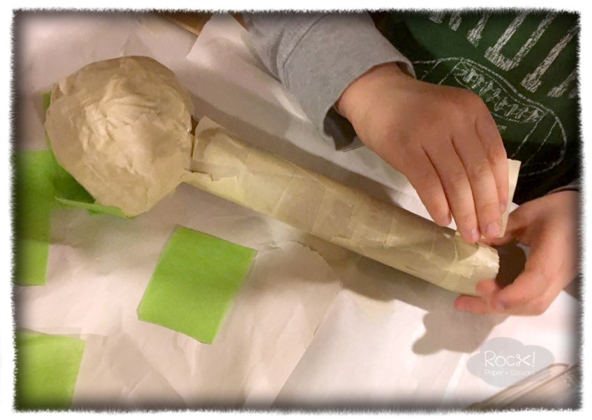 recycling art projects with kids tree