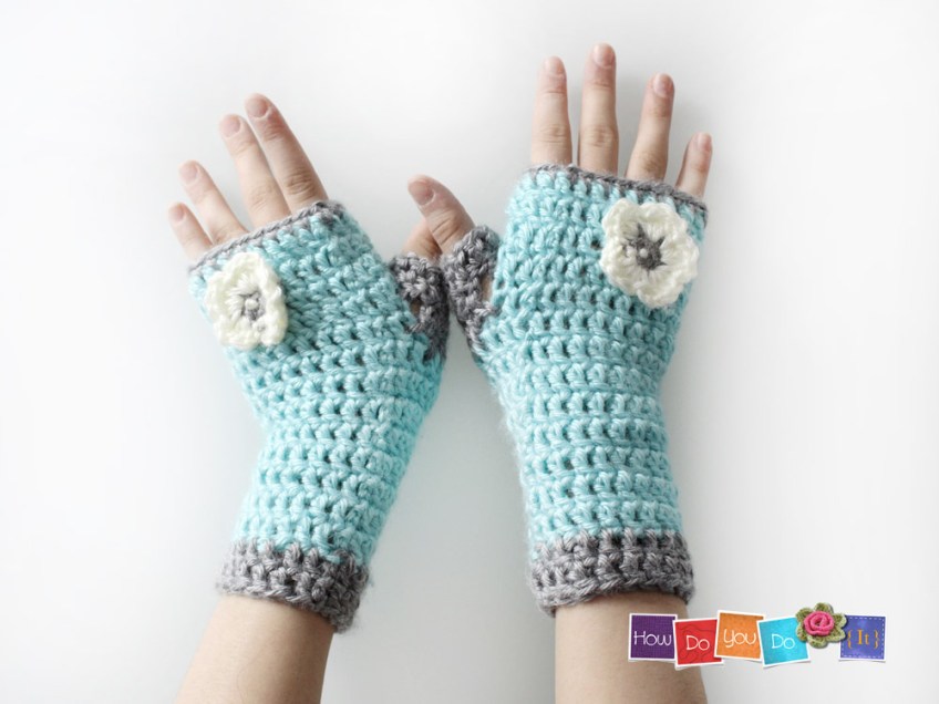 fingerless crochet pattern - youth