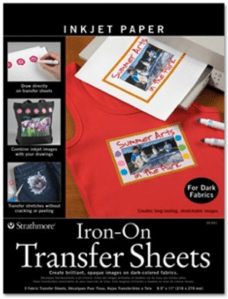 print and iron on dark clolors