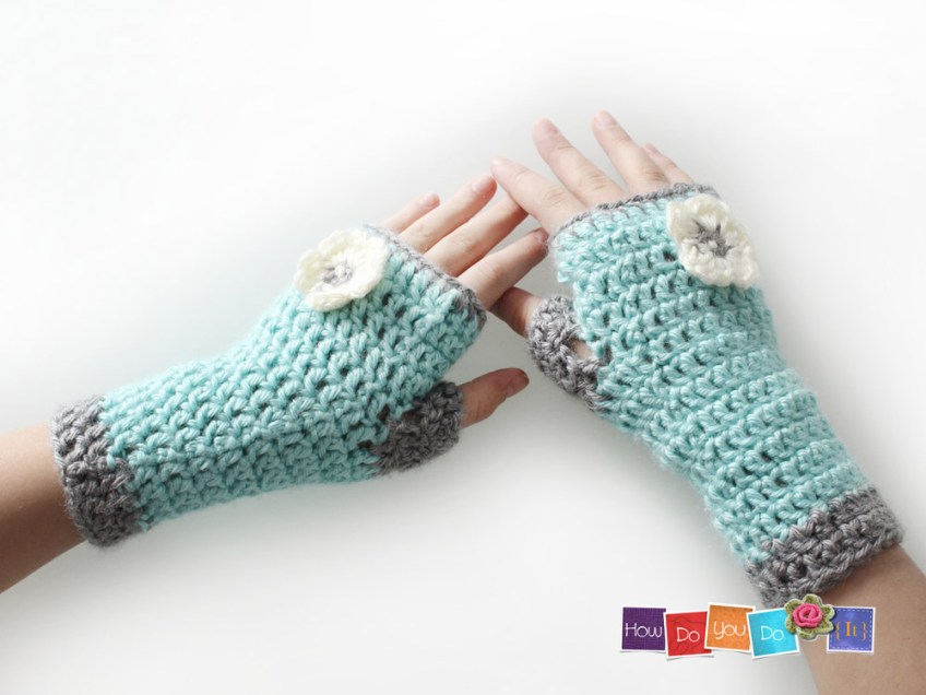 fingerless crochet pattern - youth