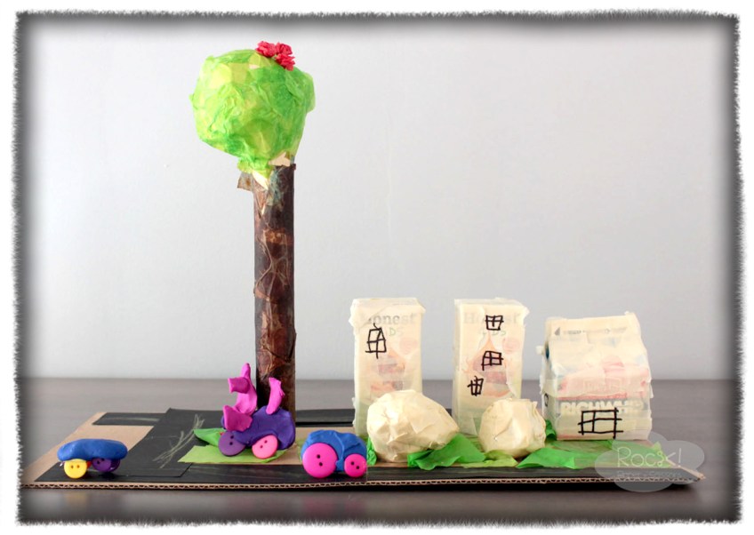 recycling art projects with kids neighborhood